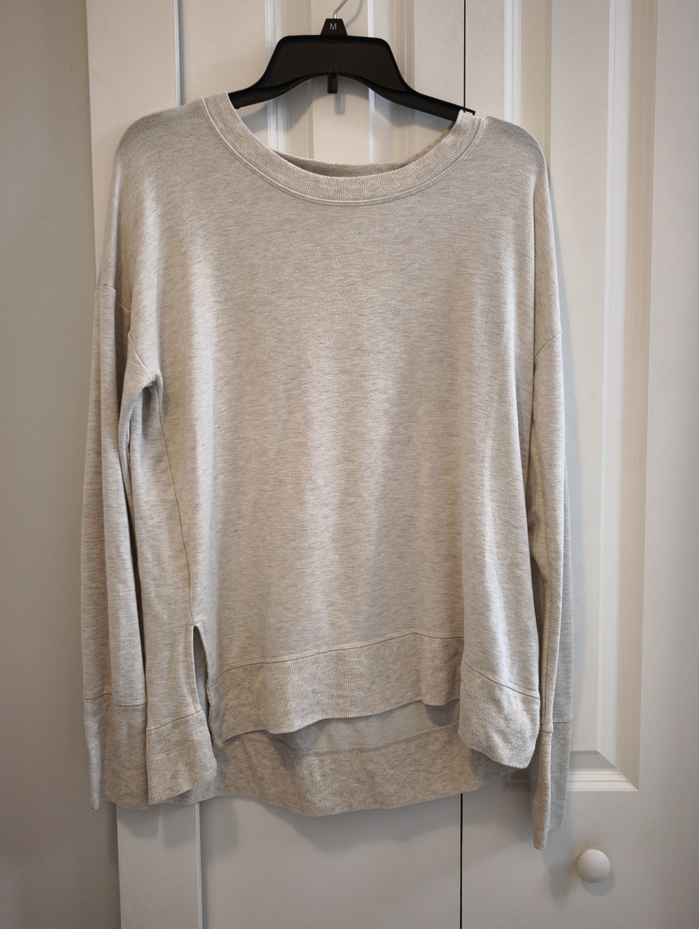 Athleta Light Oatmeal Pullover Sweatshirt